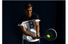 LONDON, ENGLAND - JUNE 07:  Tomas Berdych of Czech Republic during a practice session ahead of the AEGON Championships at Queens Club on June 7, 2014 in London, England.  (Photo by Jan Kruger/Getty Images)